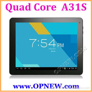 NEW 9.7" A31S Quad Core Tablet PC ARMV7 Android 4.2 Tablet PC with Picture-in-Picture,HDMI, External 3G,IPS Capacitive OPNEW
